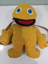 Vintage Official Rainbow Zippy Plush Rucksack Backpack PJ bag