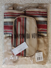 La Maison Du Voyage 2 Piece Travel Holdall And Makeup Bag- Brand New In Bag