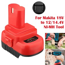 Adapter Converter for Makita 18V Battery to For 12V 14.4 V NI-Cd NI-Mh Makita