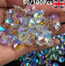 50-100x AB Crystal Octagonal