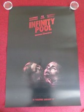 INFINITY POOL US ONE SHEET ROLLED POSTER CLEOPATRA COLEMAN A. SKARSGARD 2023