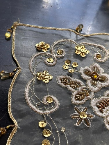 Luxury silk jewel embroidered - ,