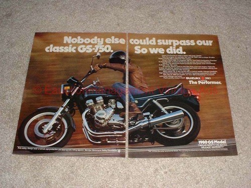 1980 suzuki 750e motorcycle - gs-750e,