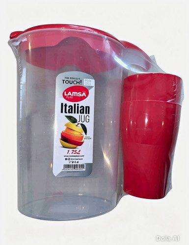 Lamsa plast italian jug - jug, cup