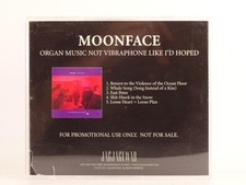 MOONFACE ORGAN MUSIC NOT VIBRAPHONE LIKE I'D HOPED (E64) 5 Track Promo CD Single