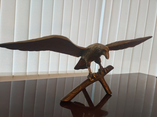 Large bronze eagle - large,