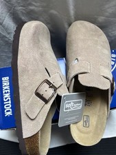 Women’s Birkenstock Boston BS Sand Colour Clogs Uk Size 7