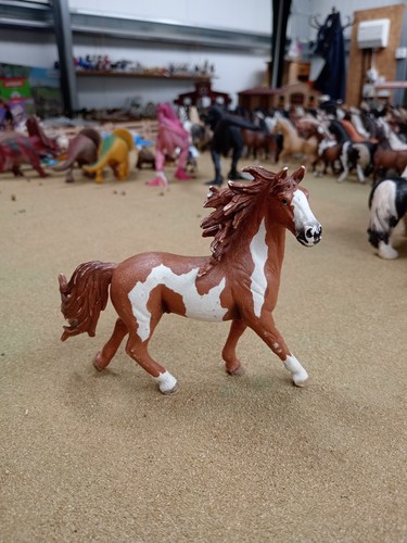 Schleich pinto stallion - stallion, 13794