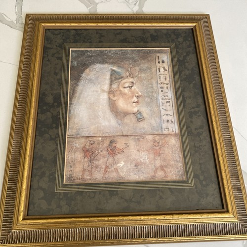 Framed egyptian wall art - wall,