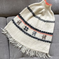 Antik Batik Poncho Alpaca Wool