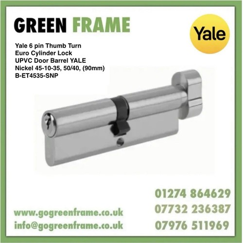 Yale pin thumb turn - 6,