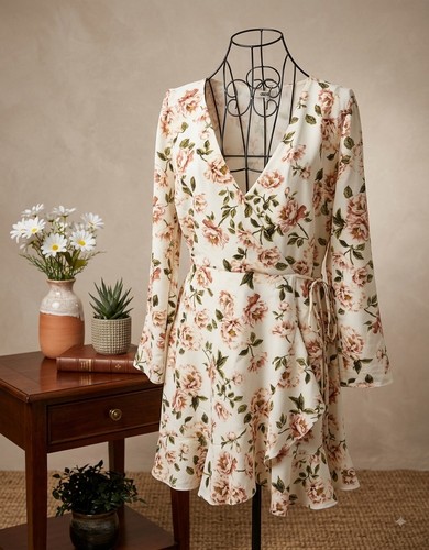 River island floral wrap - island, mini