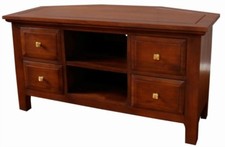 Mahogany corner unit tv - tv,