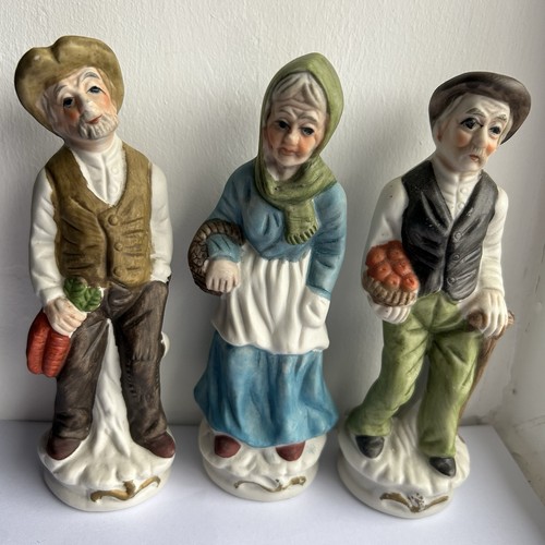 Ceramic figurine people - ceramic,