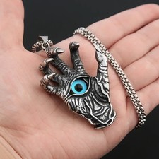 Gothic demon hand evil eye - gothic,
