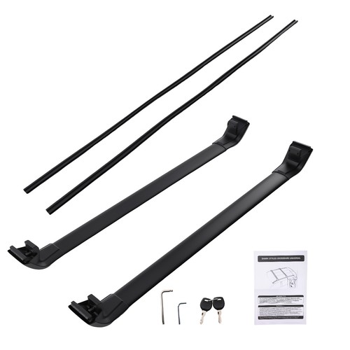Black roof bars - black,