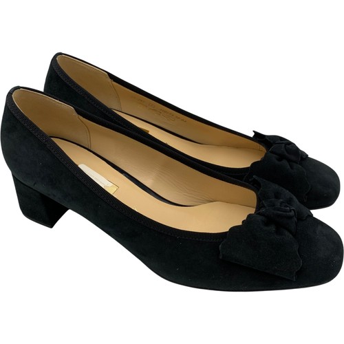 Gabor harwood black - black, suede