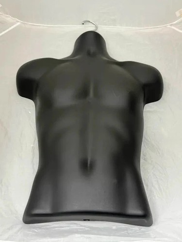 Male half body form black - body, form,