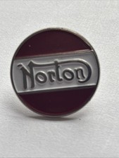 Norton Motorcycle Metal Badge. 
