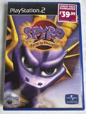 Spyro: Enter the Dragonfly (Sony PlayStation 2, 2002) Complete With Manual