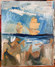 Nautical Ships Men Horses