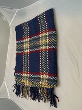 Soft Rainbow Throw Multi Colour  50% Cashmere 50%wool Approx 26x66 Inch