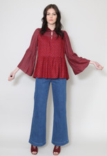 70's Vintage Long Fluted