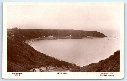 Postcard nevin nefyn bay nvn - bay,