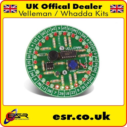 Wsg119 led roulette wheel - led, diy
