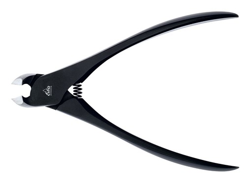 Nail clipper inox black - inox, 12cm