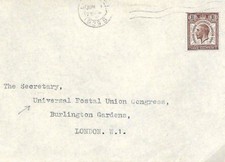 GB UPU CONGRESS MAIL Universal