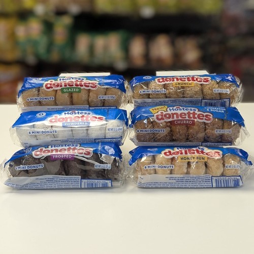 Hostess donettes packs 1 - x,