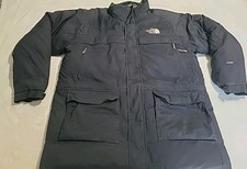 NORTH FACE Coat Mens 2XL XXL McMurdo Goose Down Jacket Coat  Waterproof No Hood 