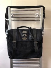 Mulberry Black Suede Brynmore