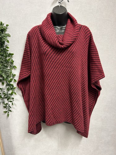 Aldini burgundy red - red, striped