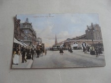 VINTAGE POSTCARD - CLAPHAM - LONDON - CROSS AND PLOUGH - PEOPLE - HORSE - SHOPS