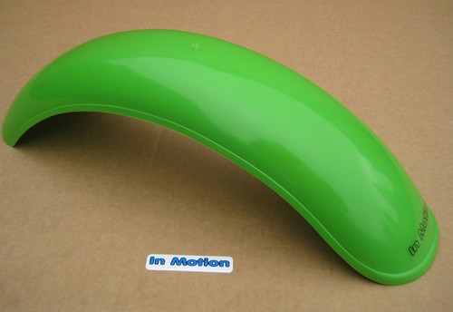 Trials plastic green rear - plastic,