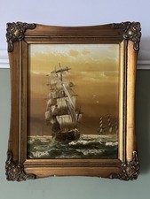 Vintage Clipper Ship Small
