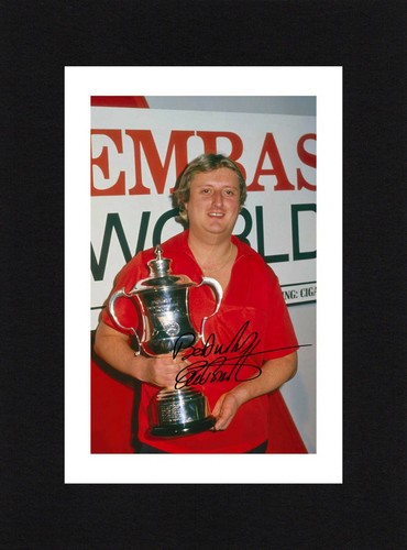 8x6 mount eric bristow signed - 8x6,