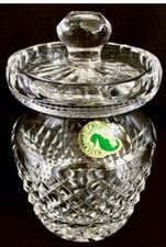 waterford crystal  honey covered pot