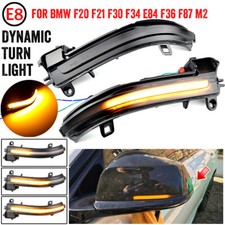 Smoke Lens LED Dynamic Side Mirror Indicator Light For BMW F20 F21 F22 F30