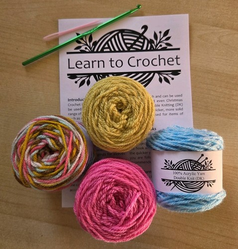 Crochet starter kit - starter, ideal