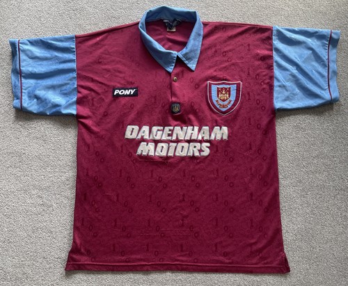 West ham 1995 shirt - west, 1995-97