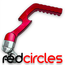 RED CNC PIT BIKE / MONKEY 'Z' STYLE KICKSTART - 13mm KICK START SHAFT