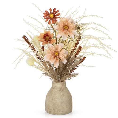 Faux fall pampas grass - faux,