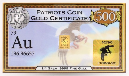 Real gold patriots - real,