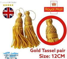 Gold bullion tassels - gold,