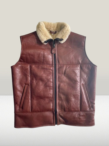 Men leather sheepskin - &,