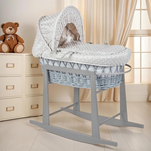 Luxury moses basket - luxury, padded