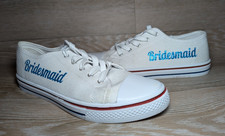 Bridesmaid Wedding Trainers Urban Jack Women's Size 7 Hen do  – Used Good